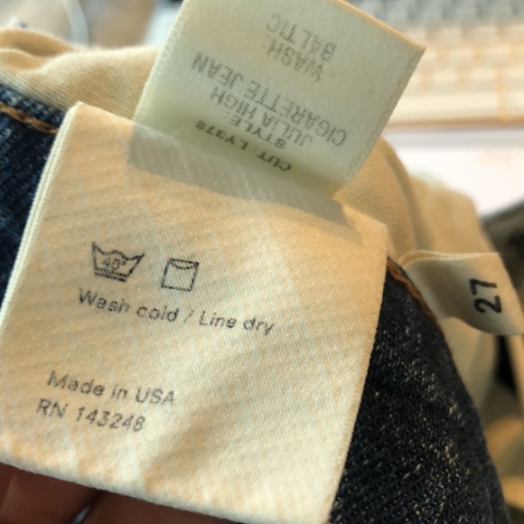 REFORMATION - Julia crop high cigarette Jean (altered) - Picture 6 of 12